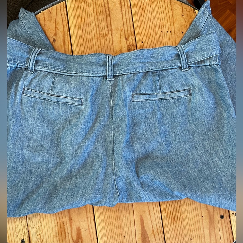 Talbots Light Blue Denim Pants - Picture 4 of 13